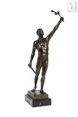 Ecole FRANÇAISE du XIXème siècle d'après l'Antique-L'homme olympique-img1