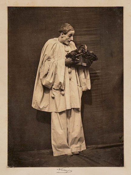 Le pierrot par Nadar