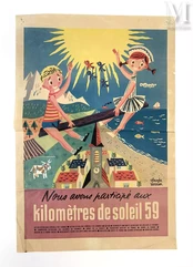 Claude VERRIER-Nous avons participé aux km de soleil 59. Secours Catholique, 1959.-img1