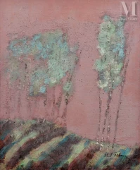 Vlad TIBERIU (né en 1958)-Les arbres alignés-img1