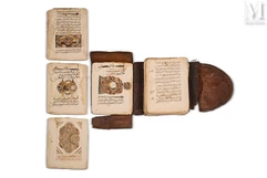 Manuscrit coranique enluminé-Afrique de l’Ouest, probablement Senegal ou Mali, XIXᵉ siècle-img1